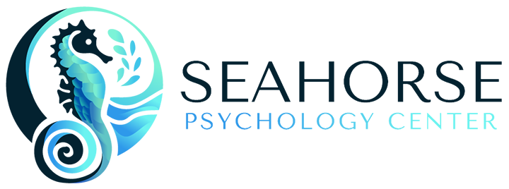 Seahorse Psychology Logo